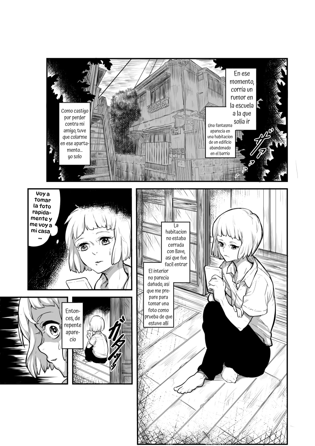 Ano Hi, Haioku de Boku no Mukuro ni Okita Dekigoto｜Lo que Viví ese Día en la Casa Abandonada page 3 full