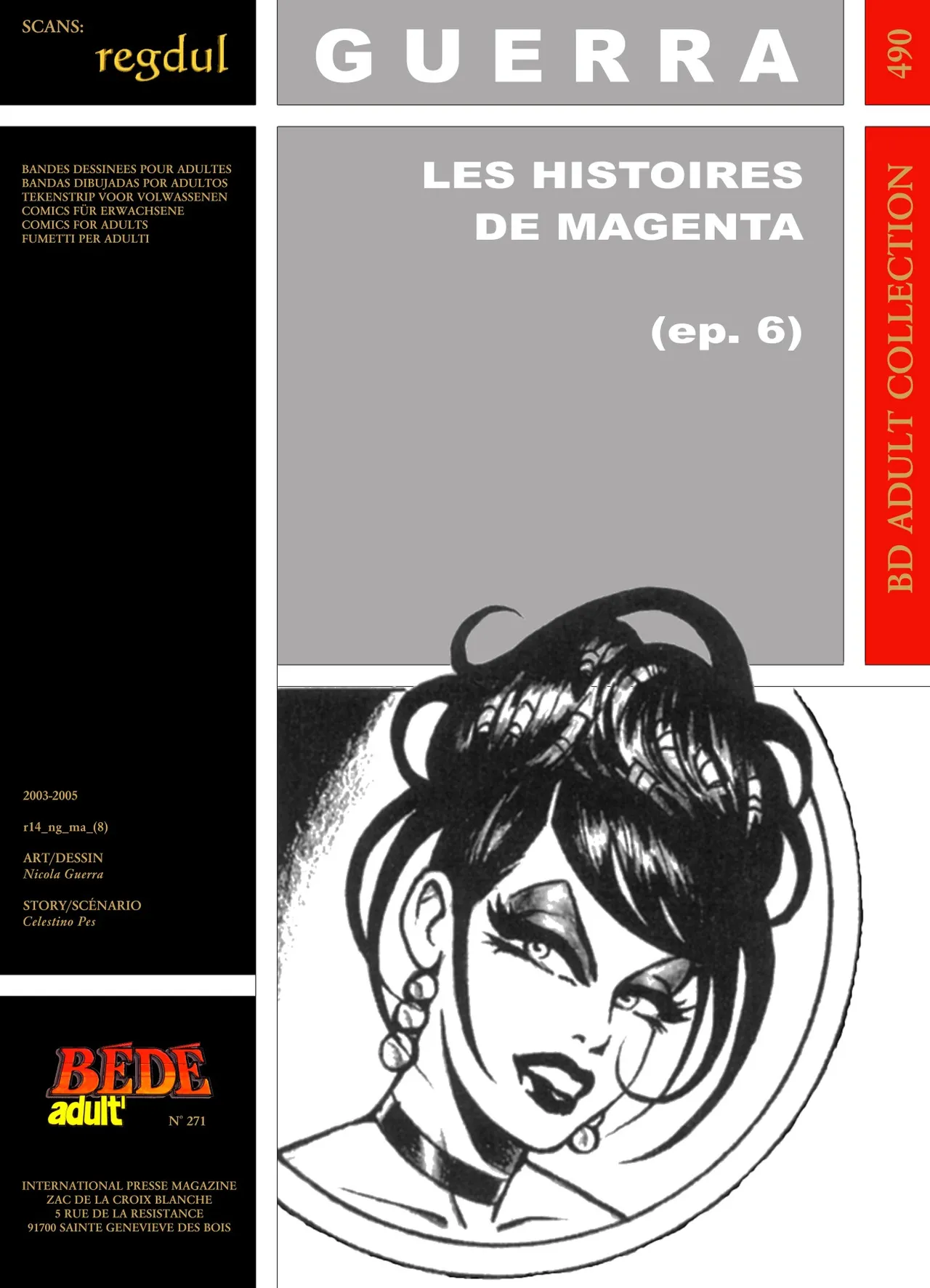 Nik Guerra & Celestino Pes - Les Histoires de Magenta #06 : Une Leçon de Bande Dessinée page 1 full