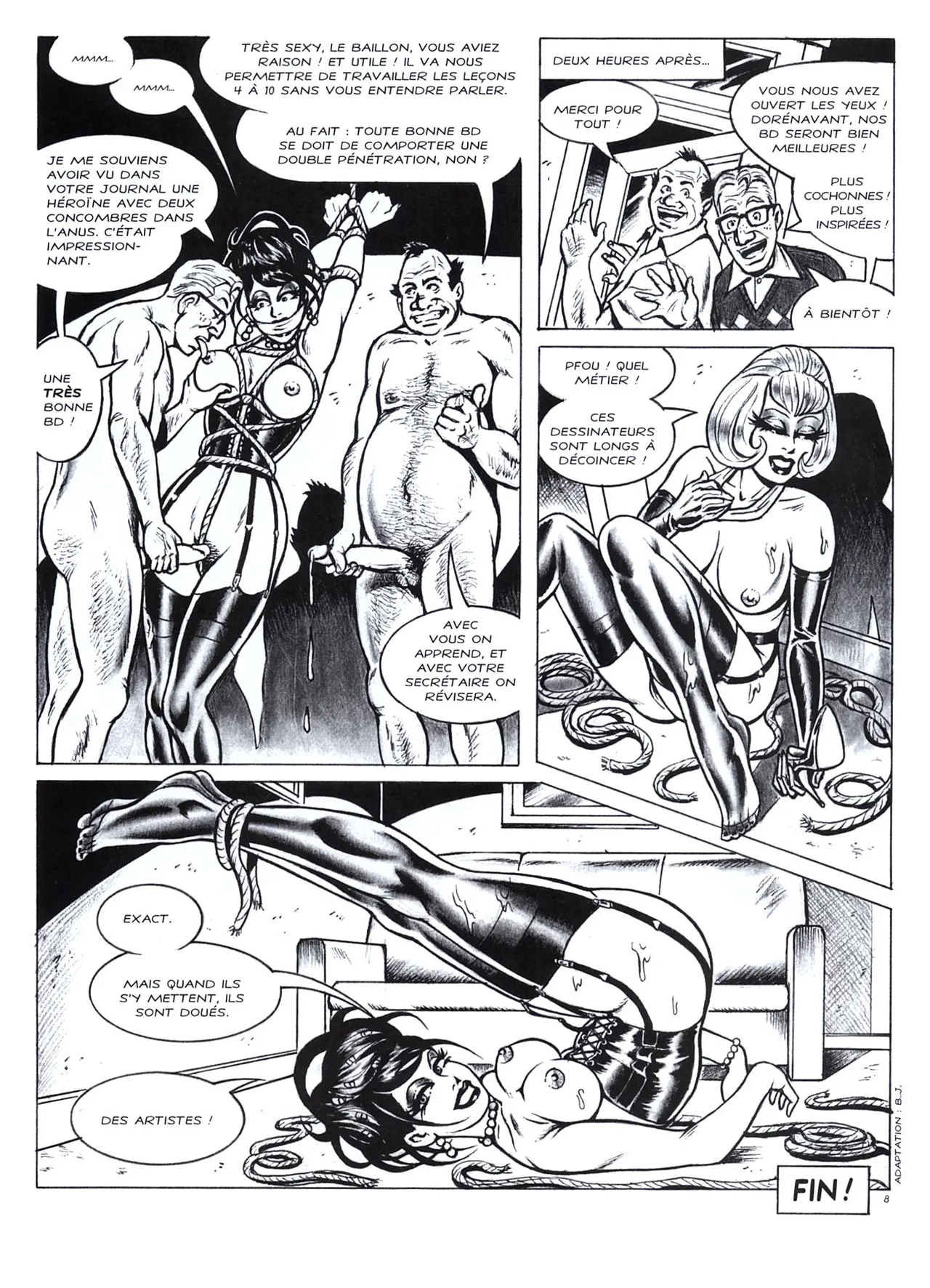 Nik Guerra & Celestino Pes - Les Histoires de Magenta #06 : Une Leçon de Bande Dessinée page 9 full
