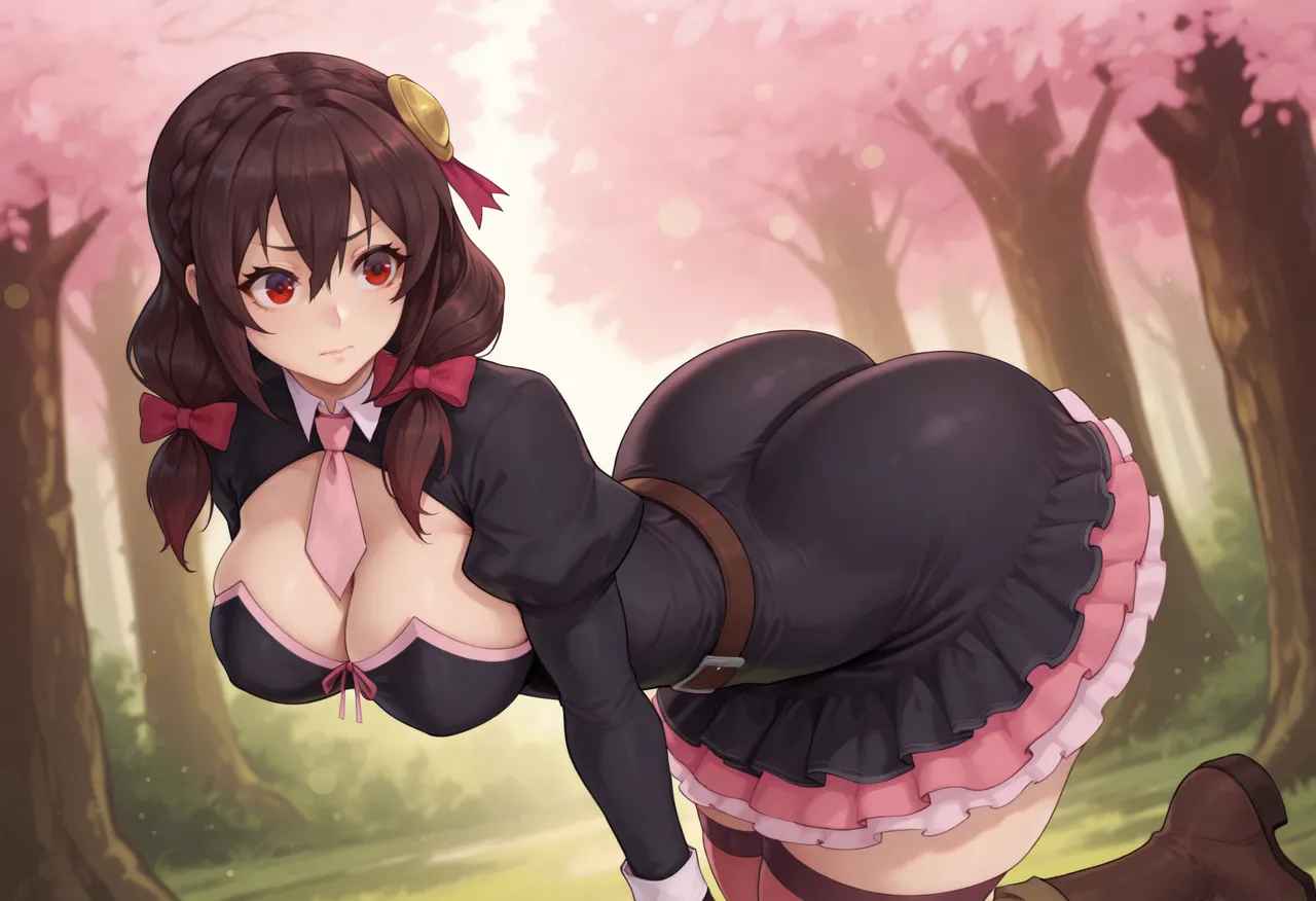 YUNYUN - KONOSUBA - 65+ IMAGES kranken ai generated page 2 full