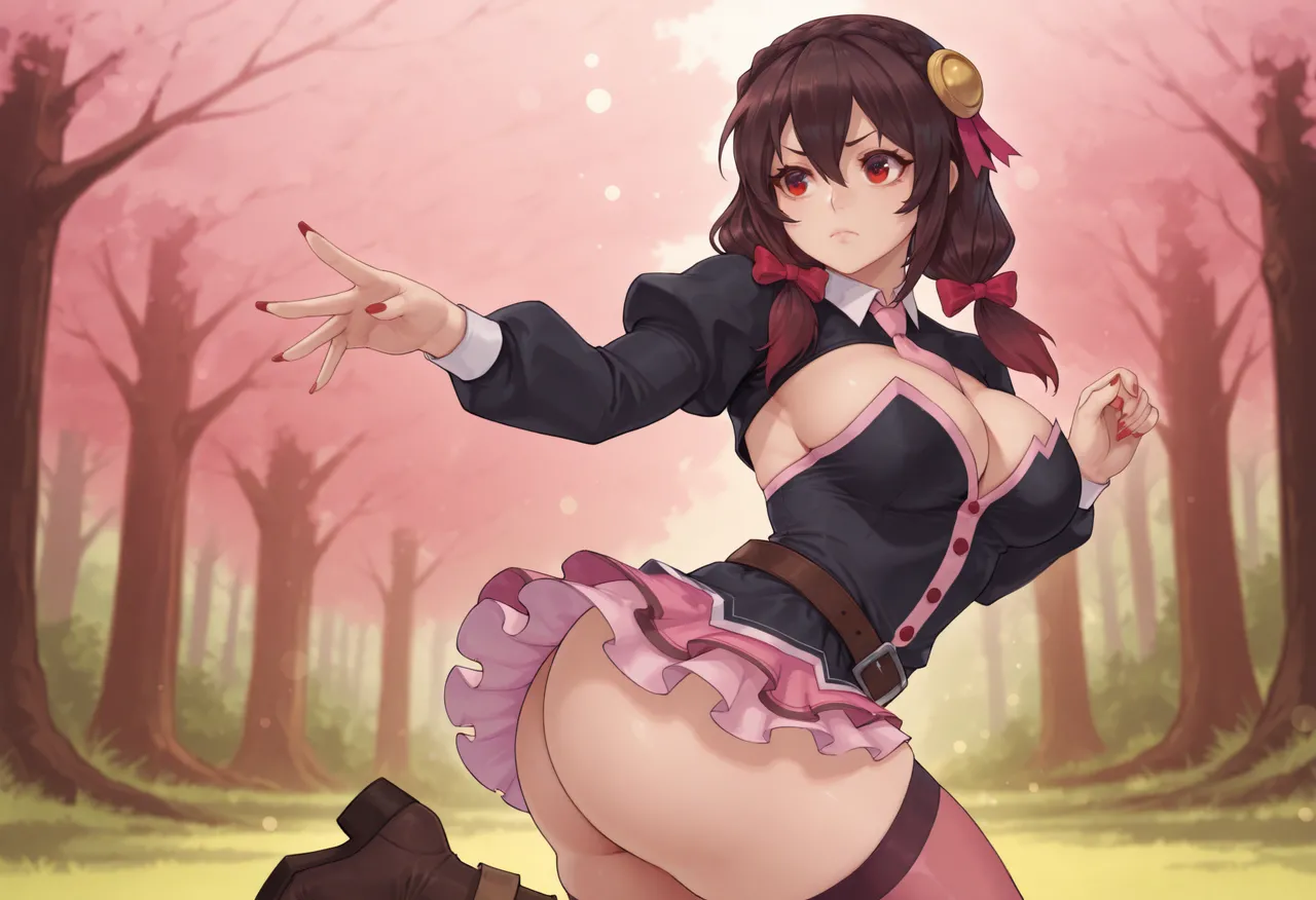 YUNYUN - KONOSUBA - 65+ IMAGES kranken ai generated page 5 full