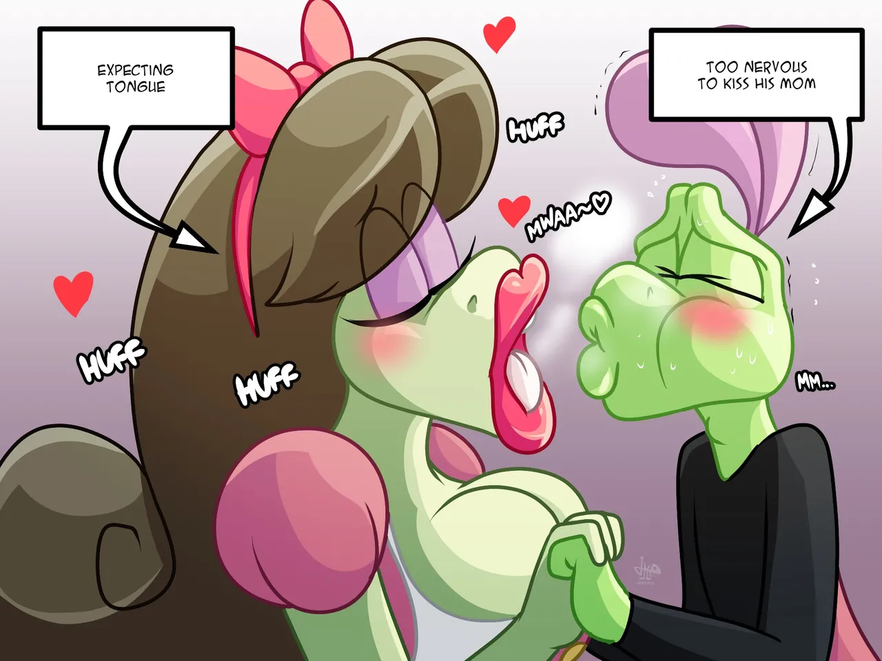 She's Expecting Tongue page 4 full
