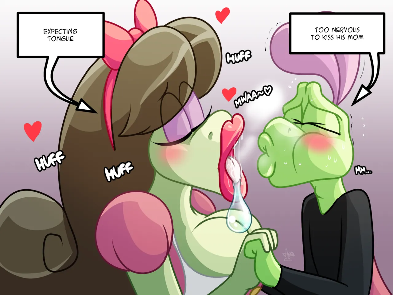 She's Expecting Tongue page 5 full