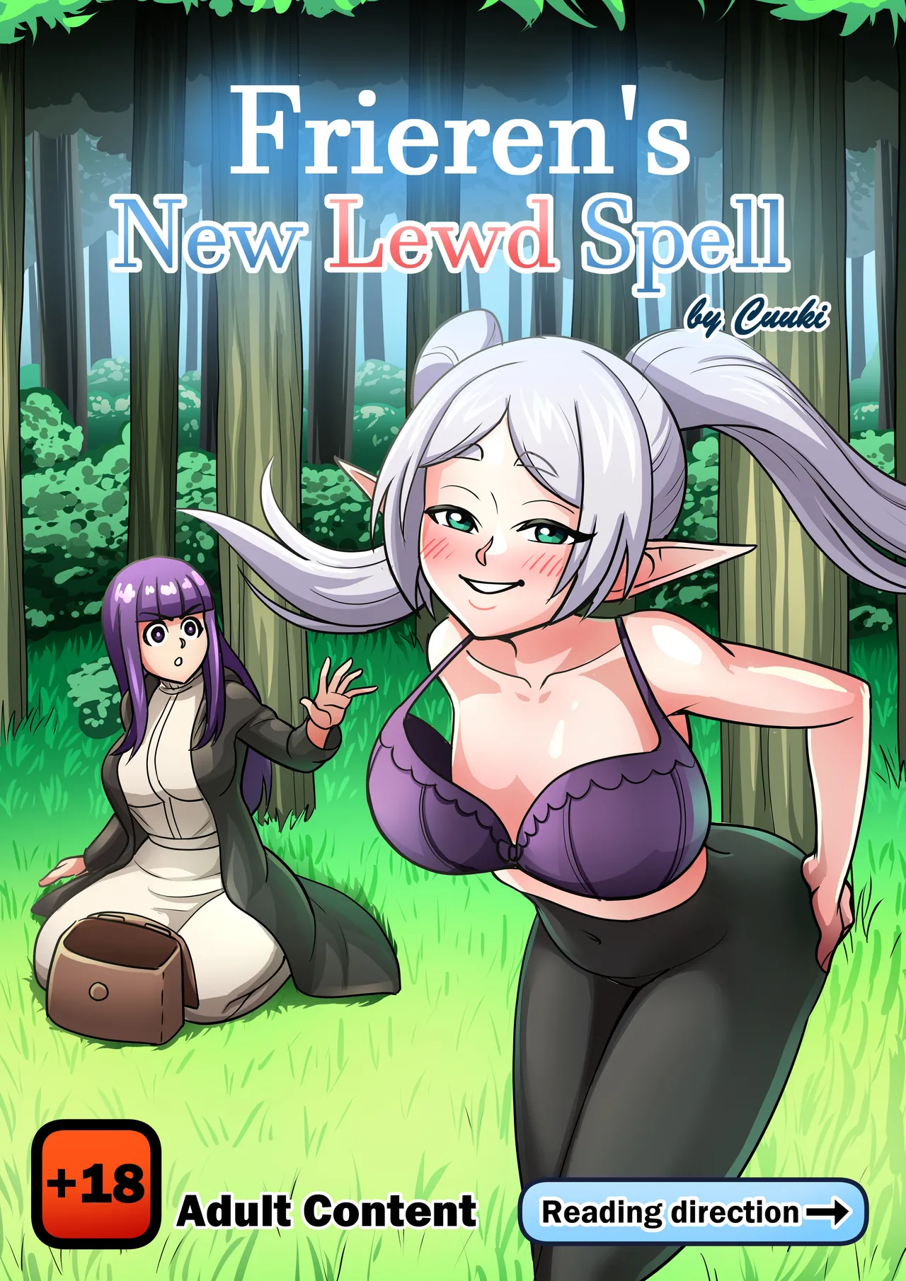 Frieren's New Lewd Spell  English Color page 1 full