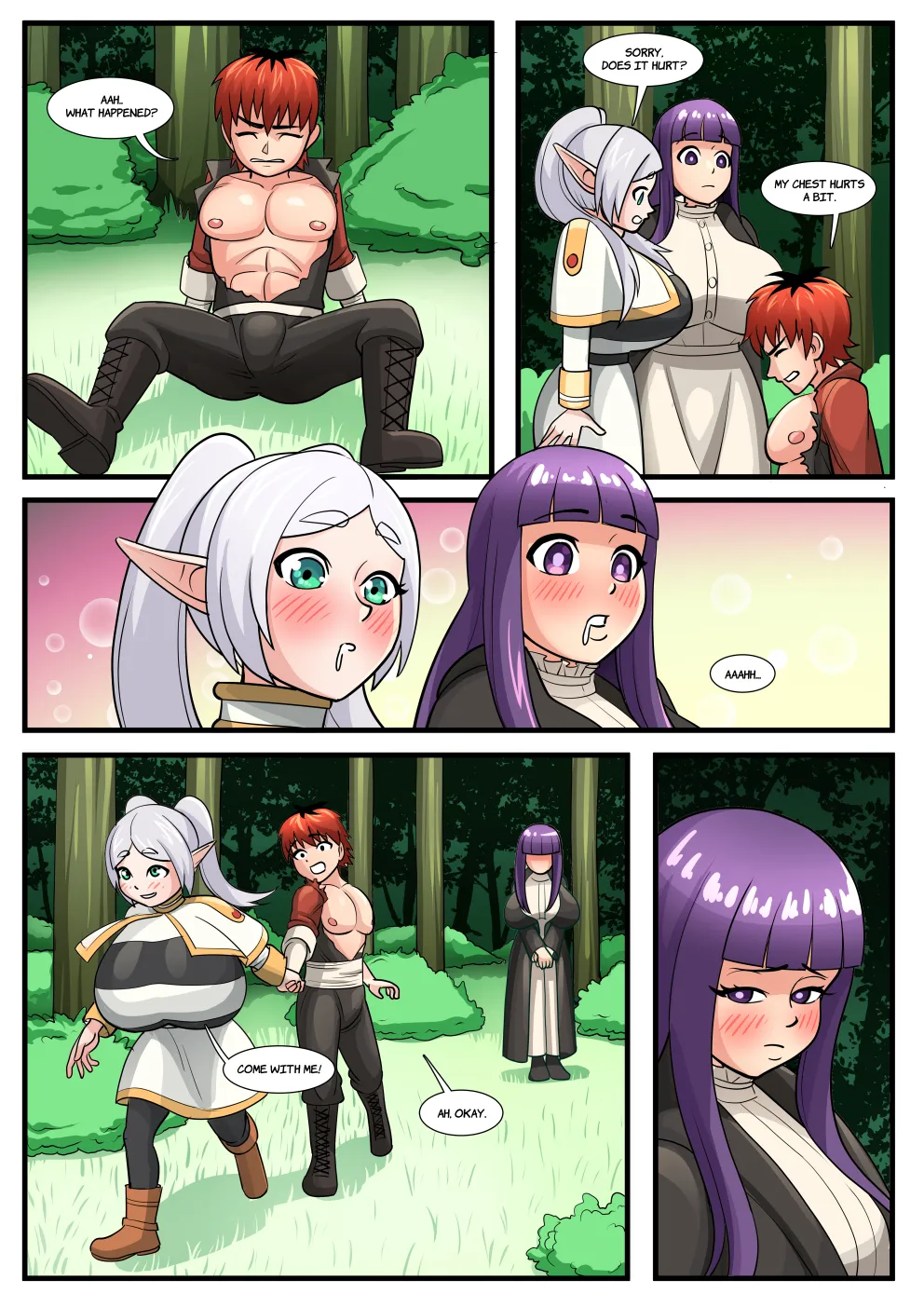 Frieren's New Lewd Spell  English Color page 10 full