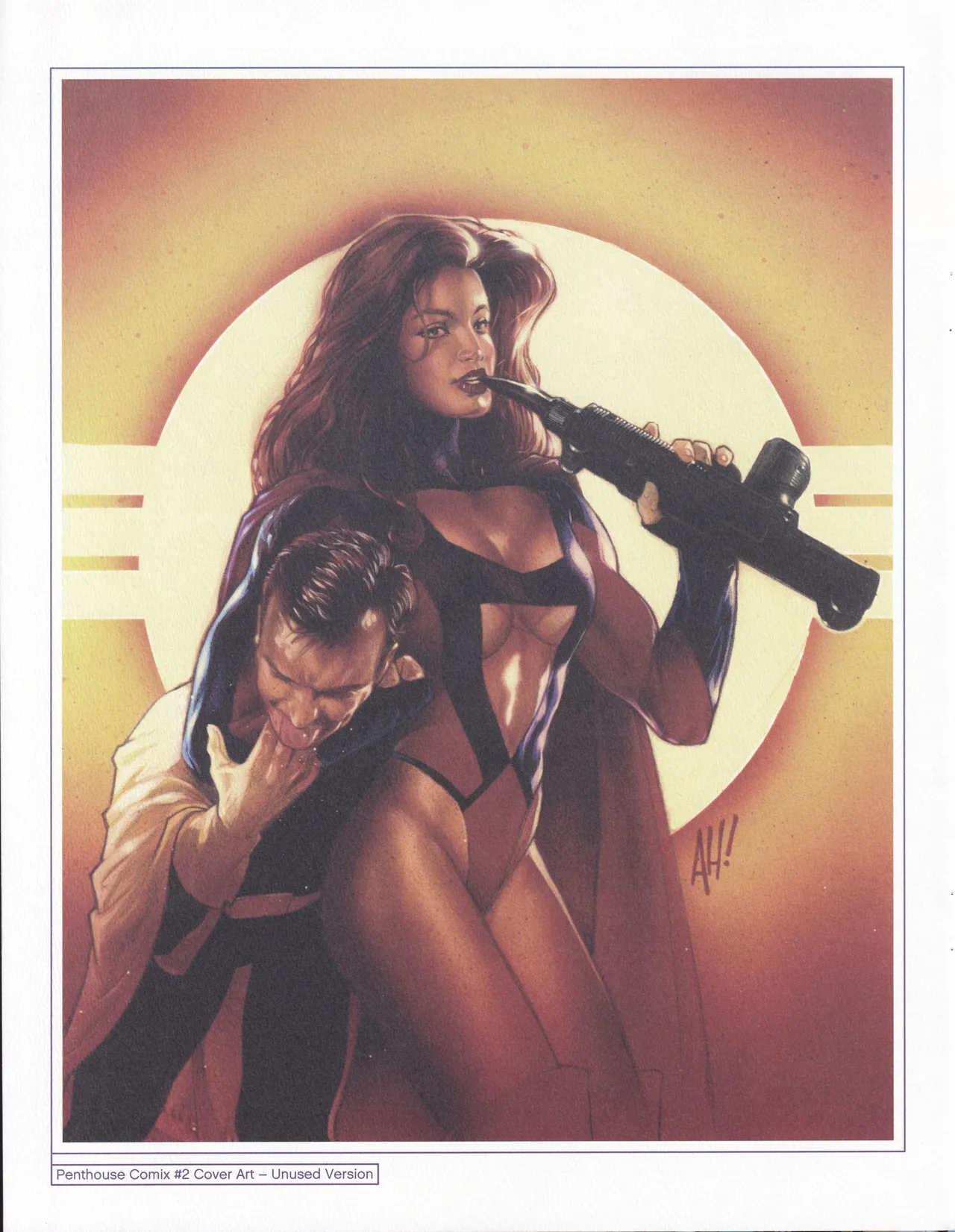 Adam Hughes 2007 Sketchbook page 10 full