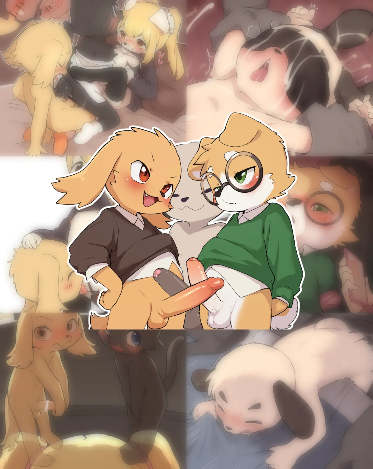 Manmosu Marimo - Hung Brats & Friends page 1 full