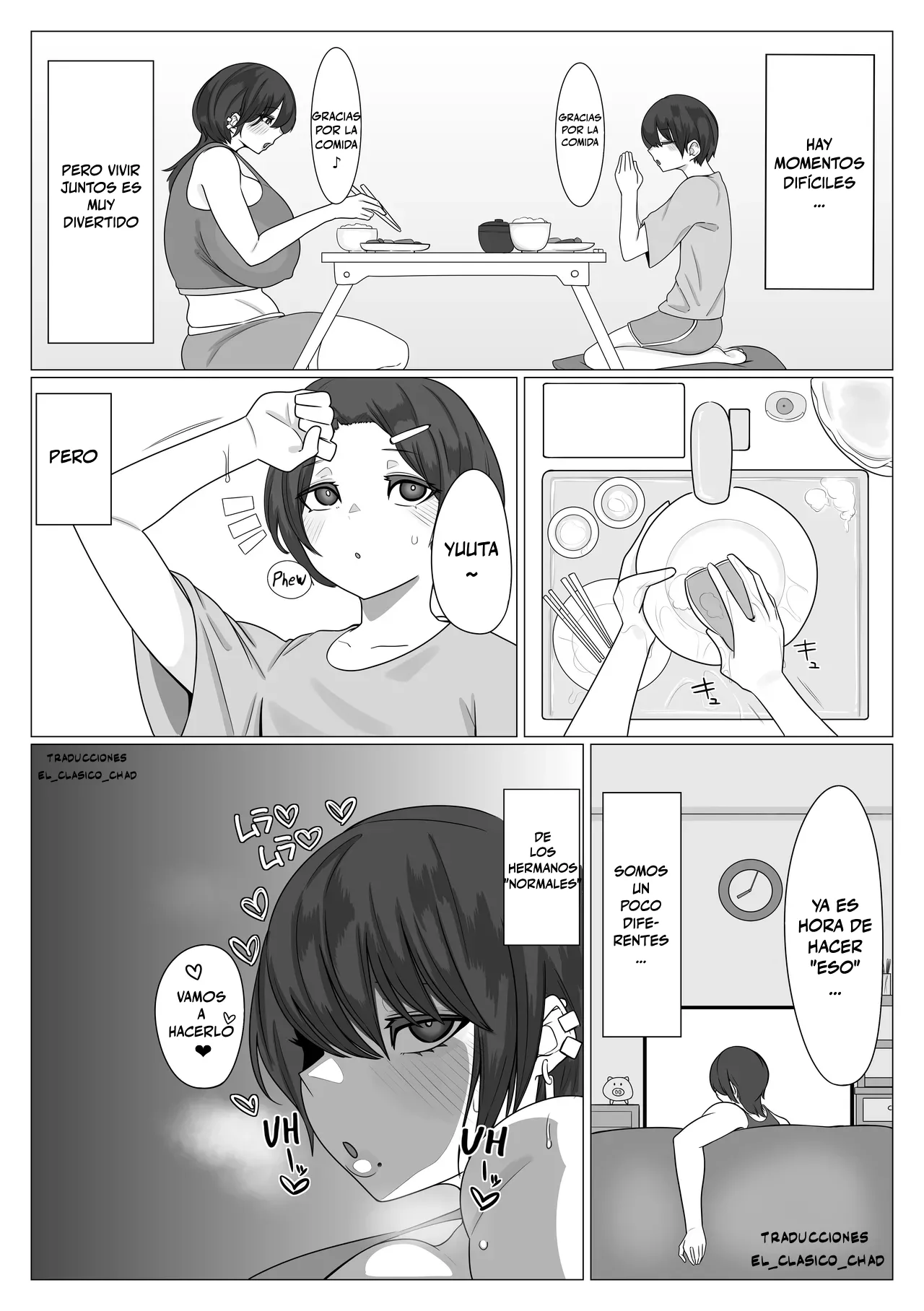 La historia de una hermana y un hermano que tienen sexo duro en las noches PARTE 1 page 7 full
