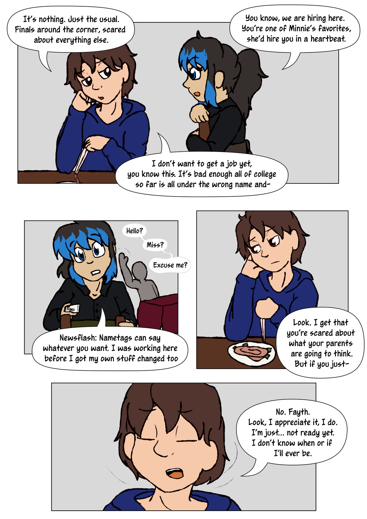 Girl Me! How I Got Turned Into a Girl by a Desperate Succubus! page 5 full