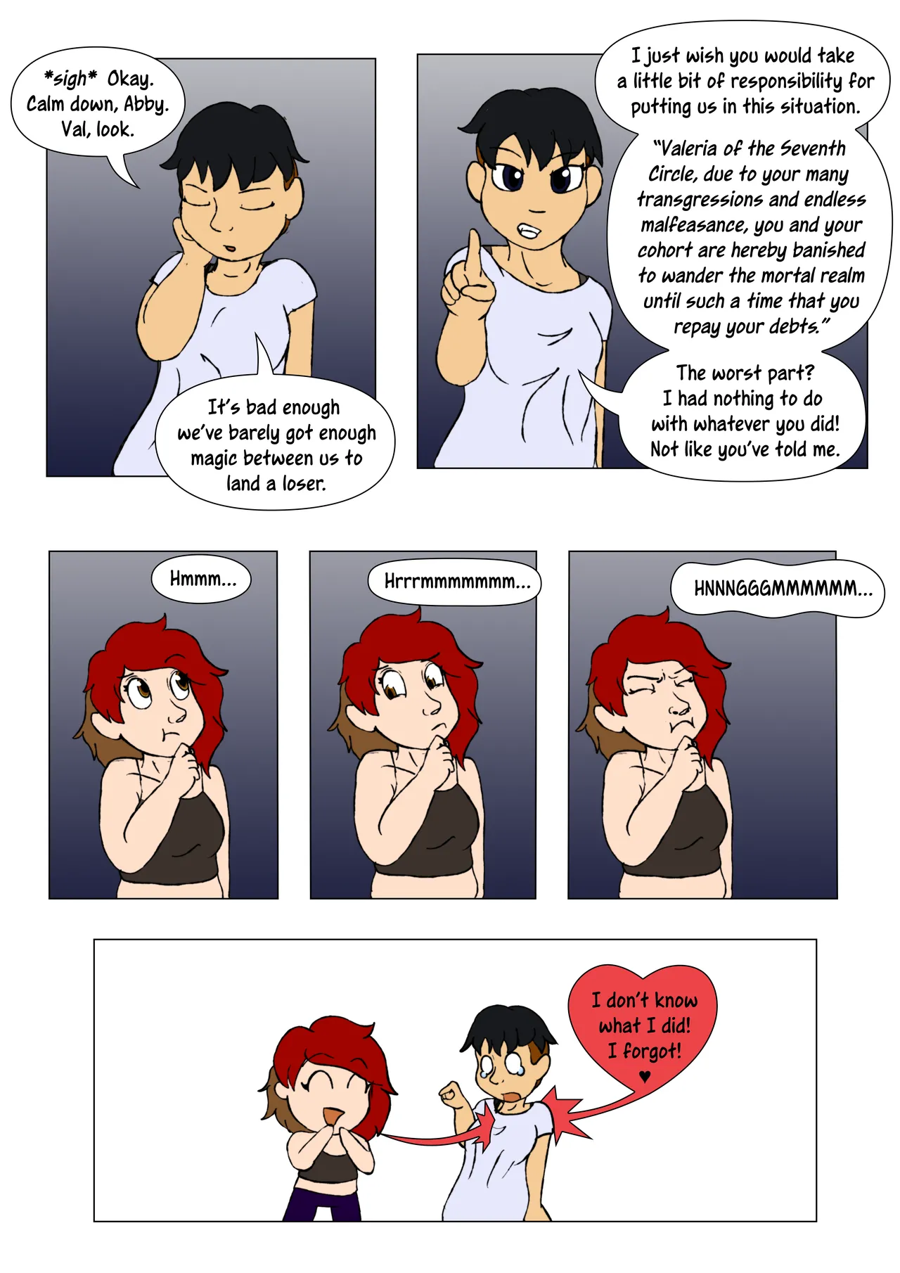 Girl Me! How I Got Turned Into a Girl by a Desperate Succubus! page 9 full