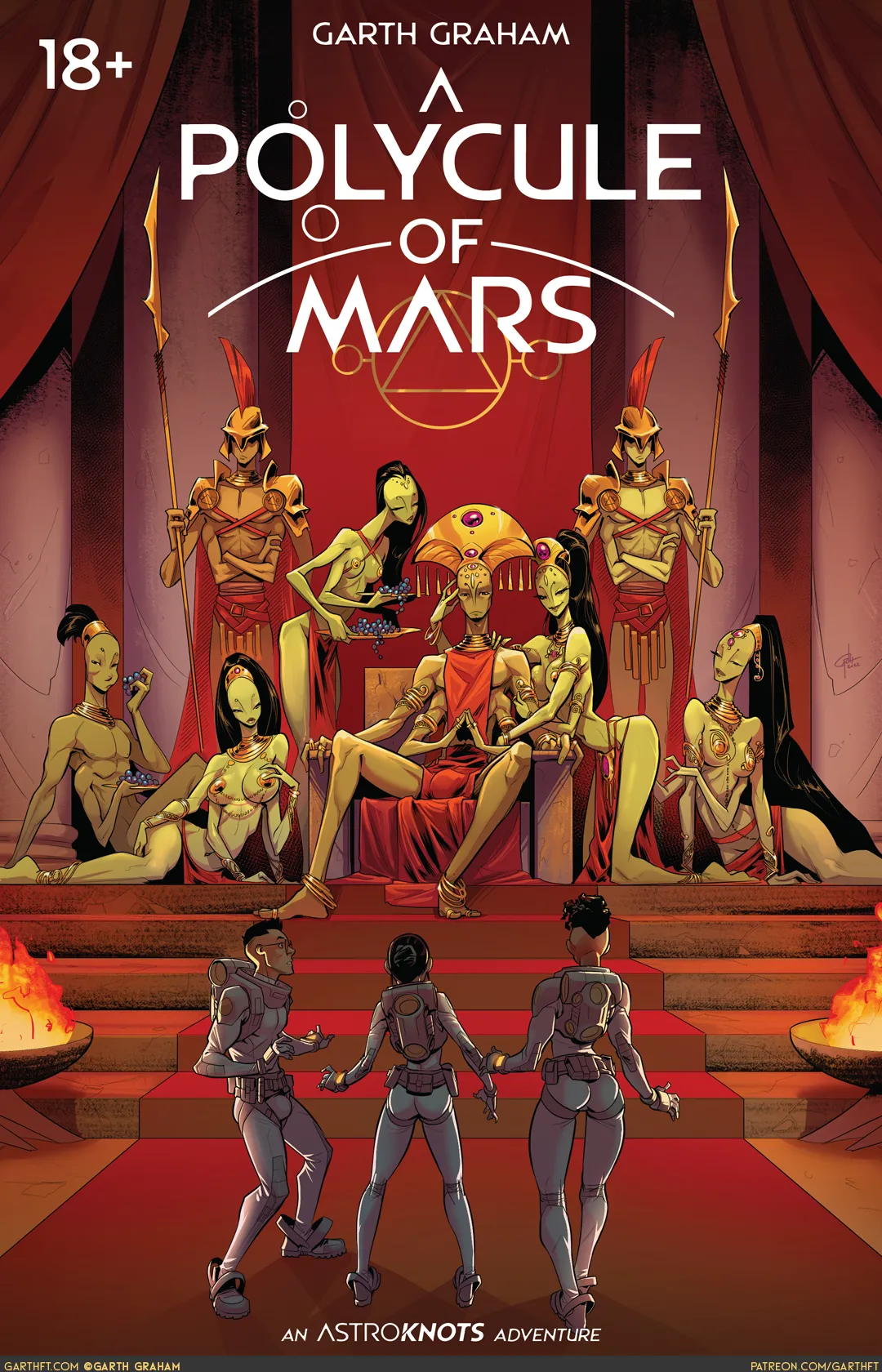 AstroKnots: A Polycule of Mars page 1 full