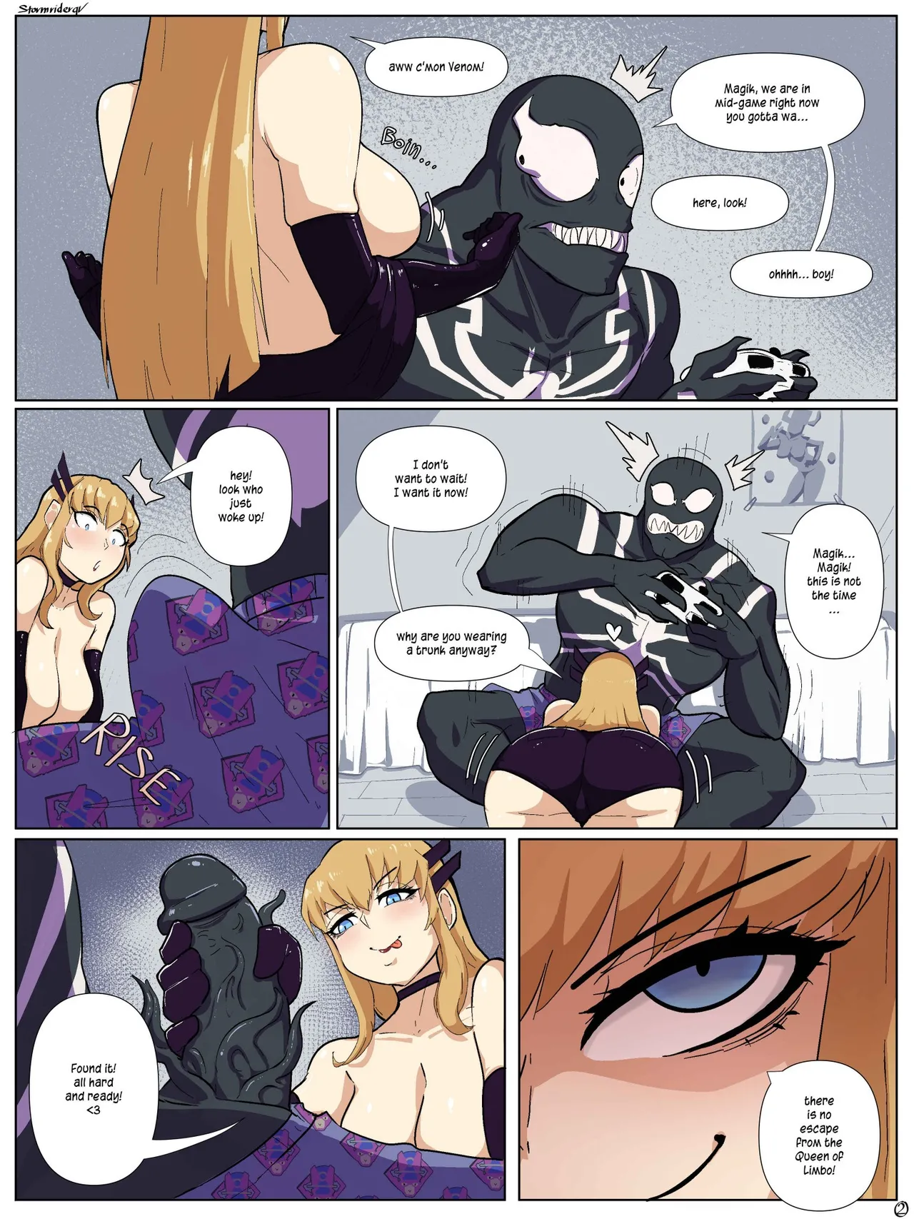 Magik: The Symbiote Strikes Back! page 3 full