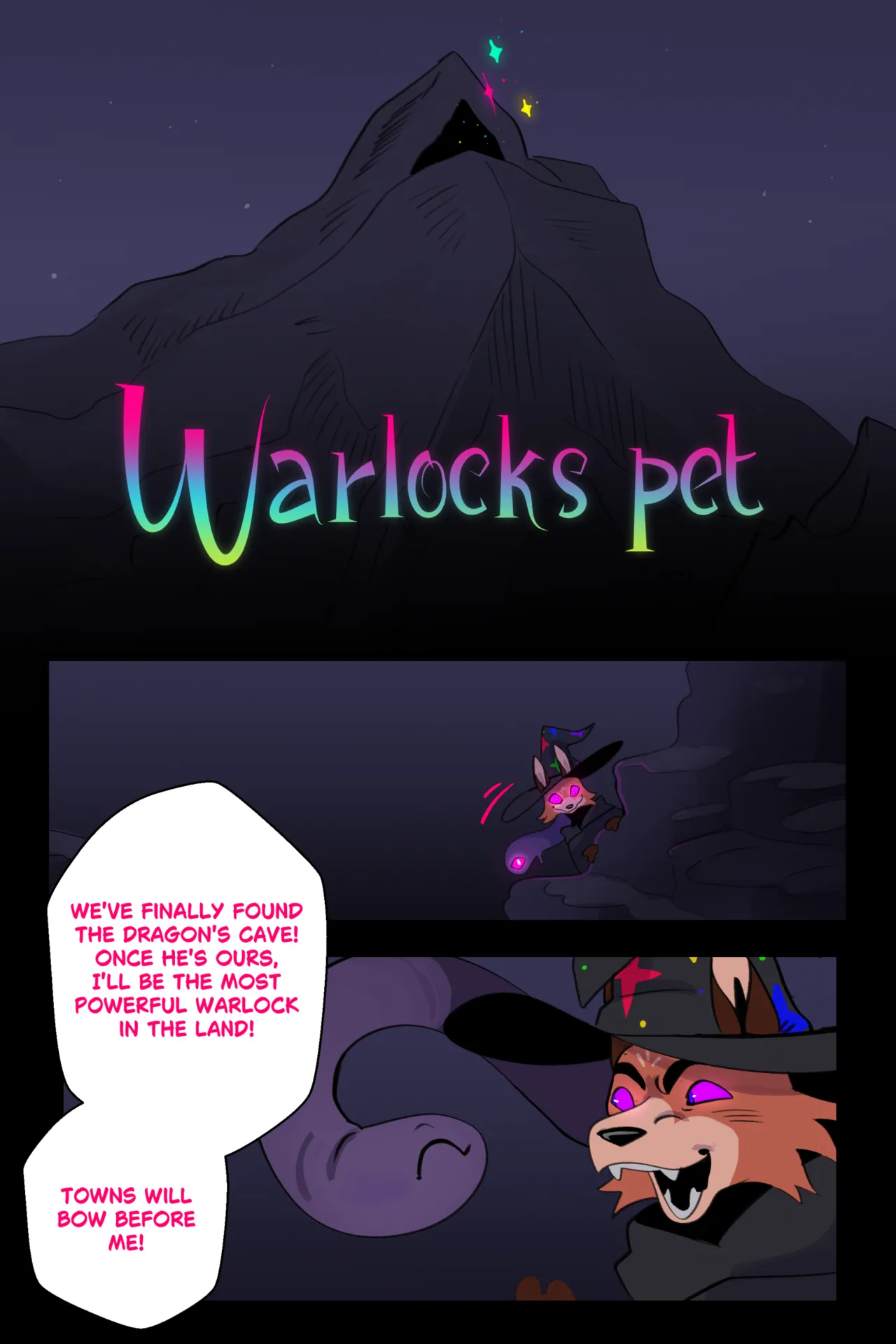Warlock's Pet page 1 full