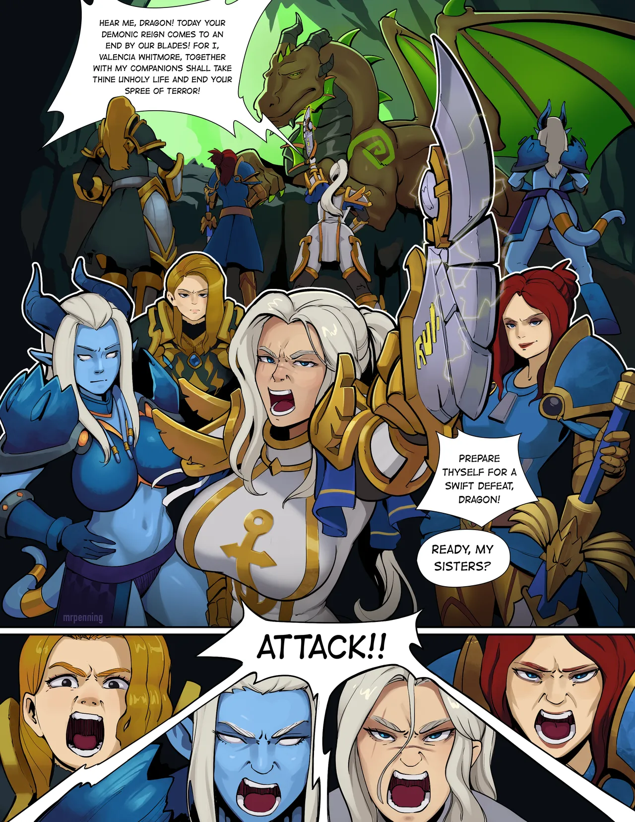 The Desolation of Acrauzad page 1 full