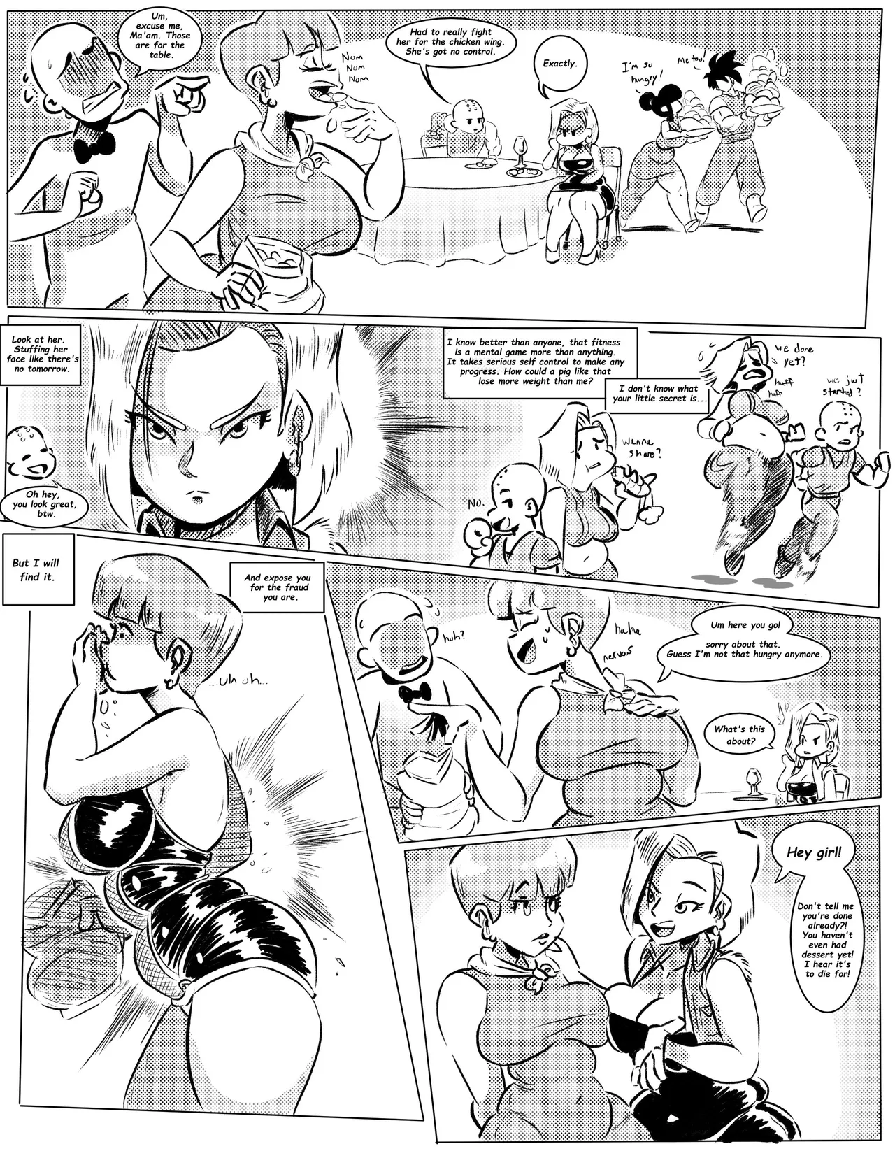 Fat DBZ Comic page 5 full
