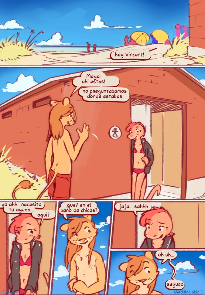 Shedding Skin page 1 full