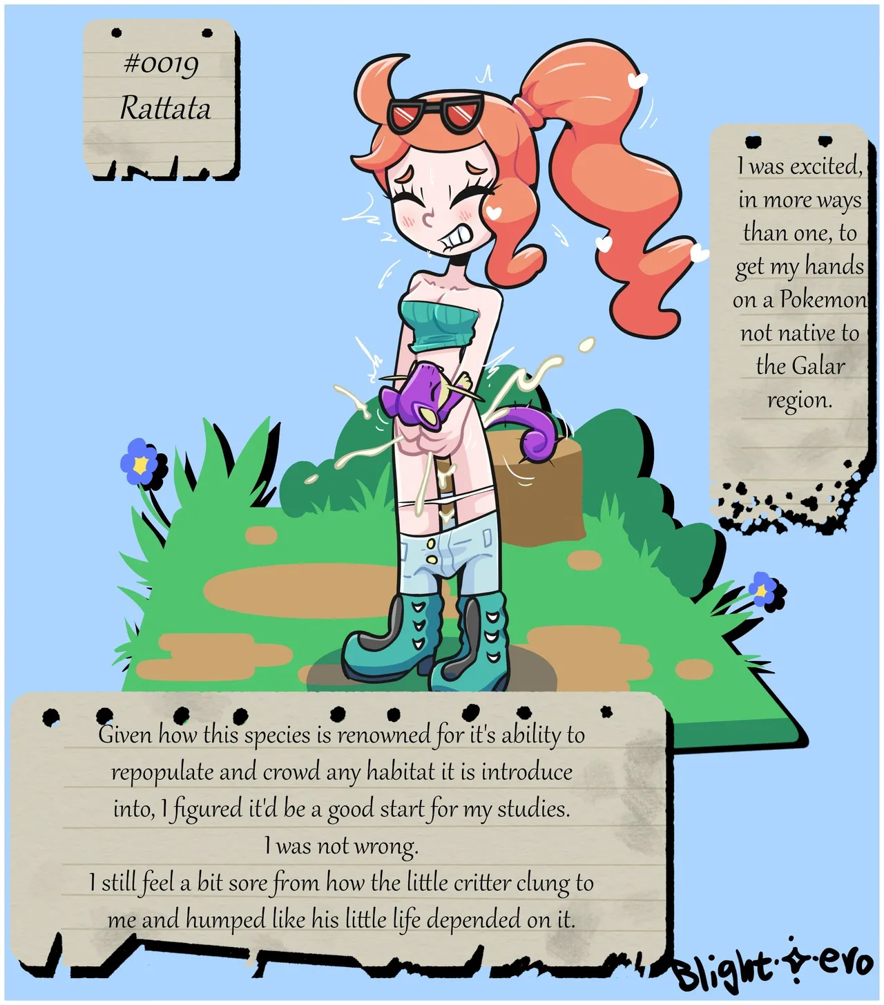 Professor Sonia's PokeDEX page 1 full