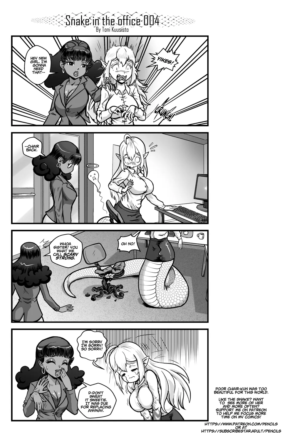 Snake in the Office page 8 full