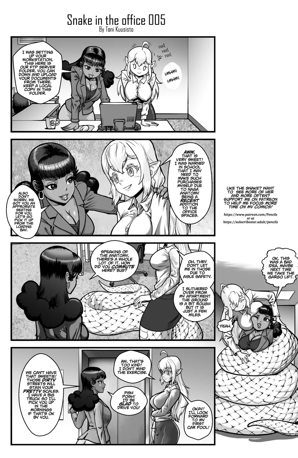 Snake in the Office page 9 full