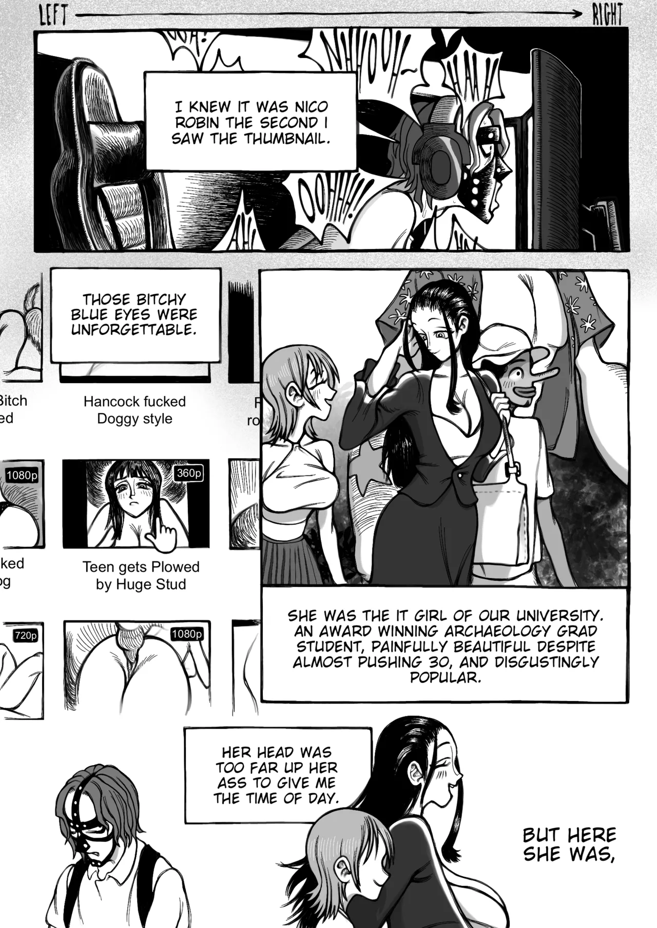 Nico Robin Fucked a Horse and Now I'm Blackmailing Her. page 2 full