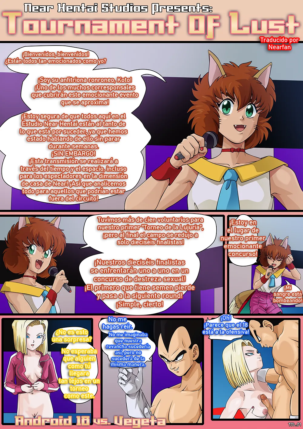 Tournament of Lust   - ongoing page 1 full