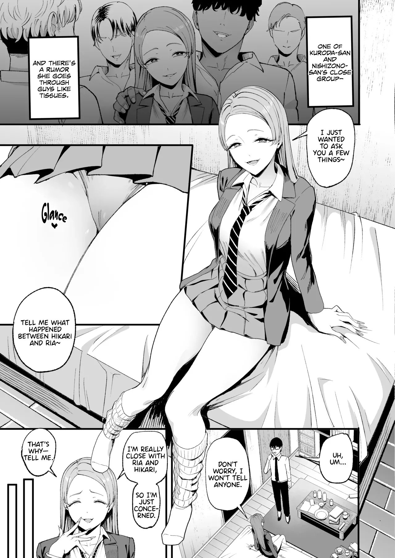 Iribitari Gal ni Manko Tsukawasete Morau Hanashi 4 | The Gyaru I Hang Out with Lets Me Use Her Pussy 4 page 10 full