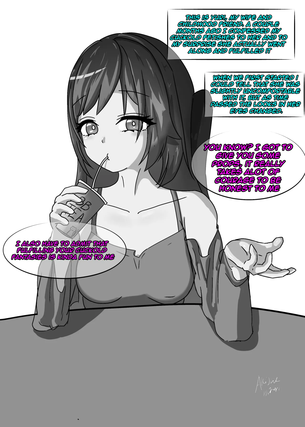 My Wife's NTR Diary 3 page 1 full