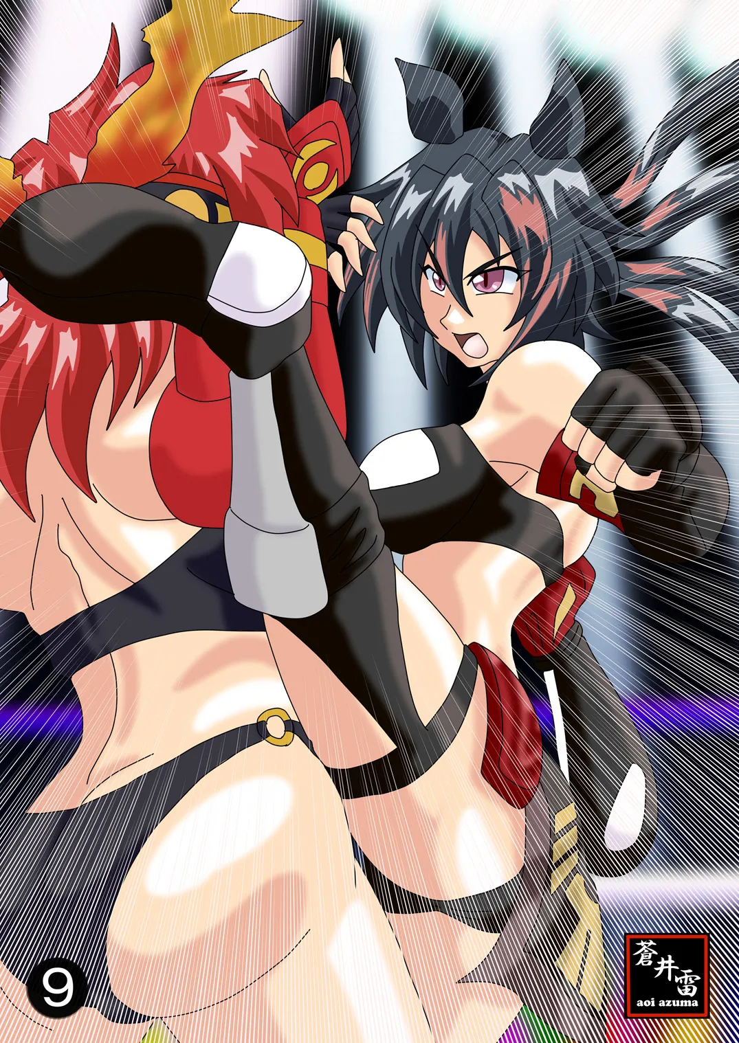 The Queen of Fighters 2016 page 9 full