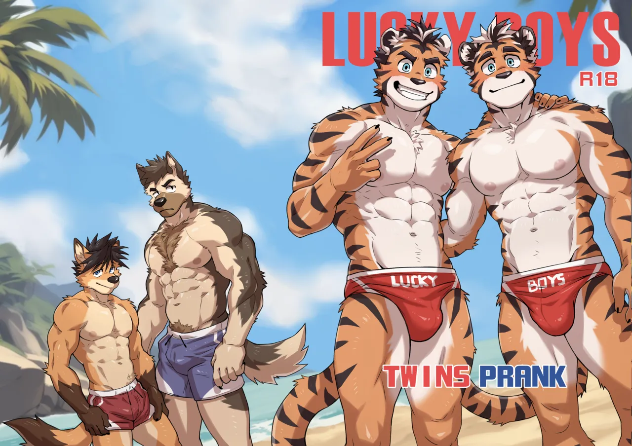 Lucky Boys -Twins Prank- page 1 full