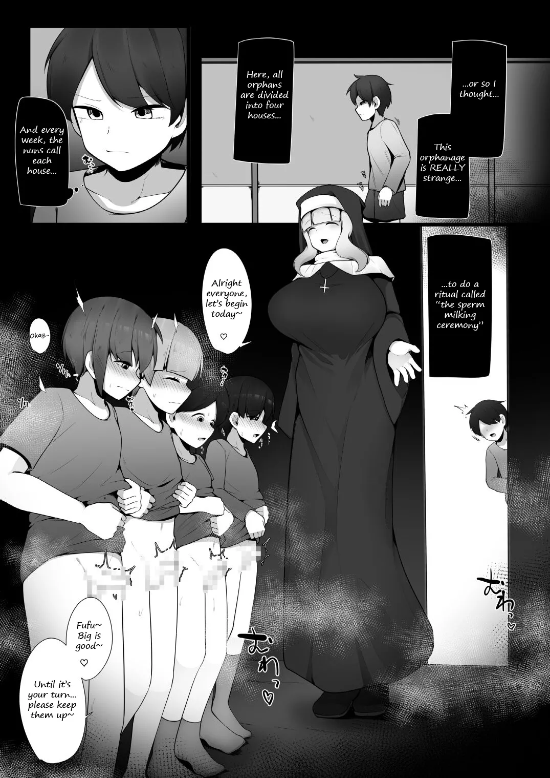 Yasashii Sister Onee-san no Himitsu o Saguttara Jitsu wa Succubus de Muriyari Keiyaku Saserarechau Hanashi | A story about a kind nun Onee-san who turns out to be a succubus, and being forced into a contract with her after discovering her secret page 3 full