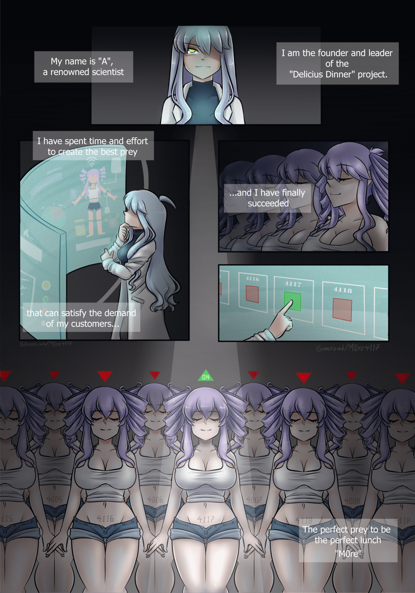 Delicius Dinner: Prologe page 2 full