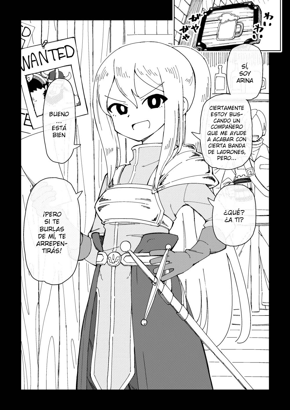 Reizoku Musume ~Fukutsu no Onna Kenshi~ | Una Doncella Esclavizada ~La Espadachina Tenaz~ page 4 full
