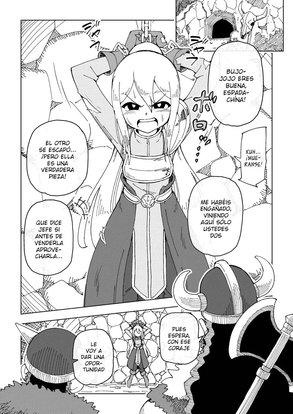 Reizoku Musume ~Fukutsu no Onna Kenshi~ | Una Doncella Esclavizada ~La Espadachina Tenaz~ page 6 full