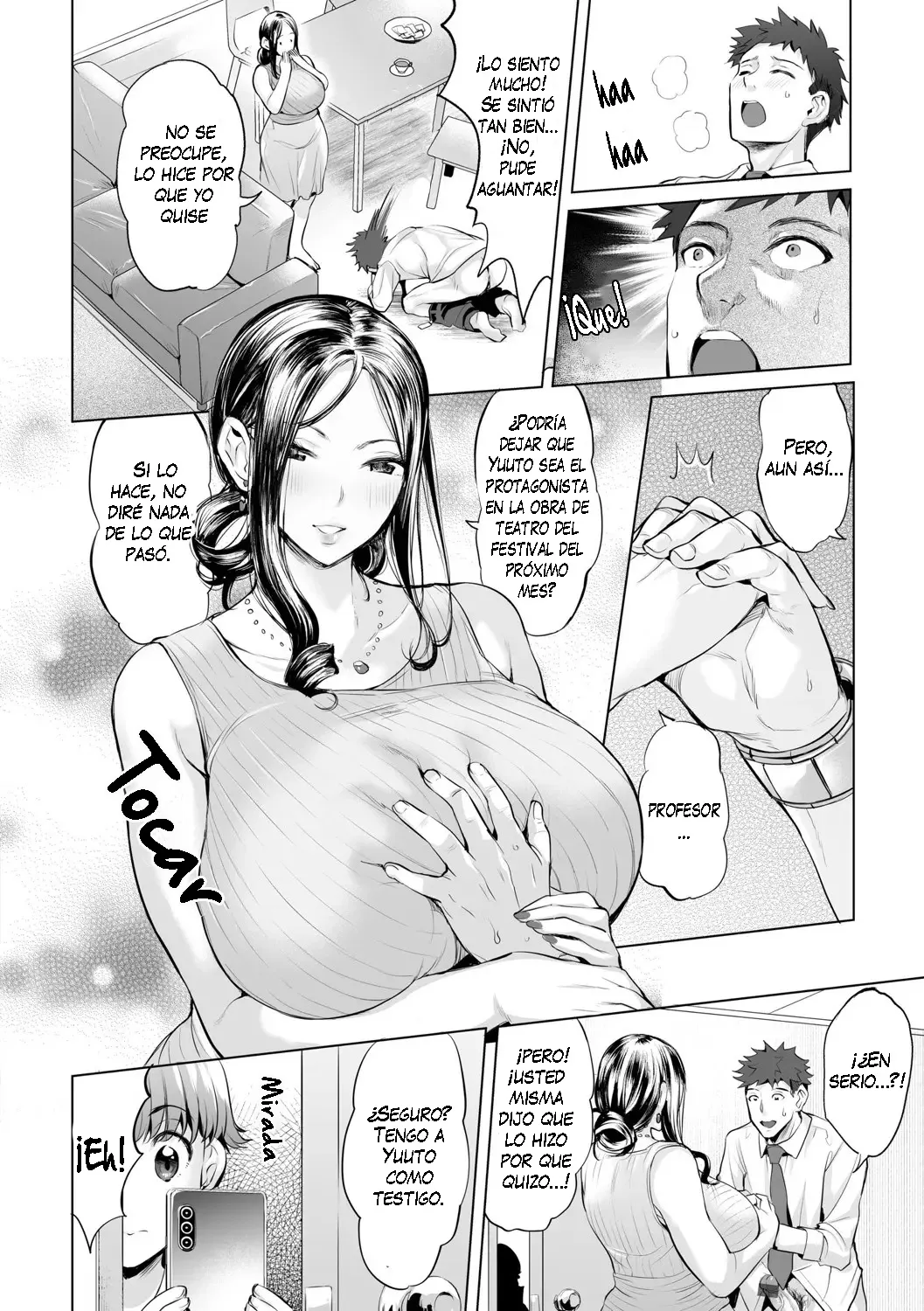 Mama wa Seiyoku Mon Pe｜Mamá es una madre obsesionada con el deseo. page 6 full
