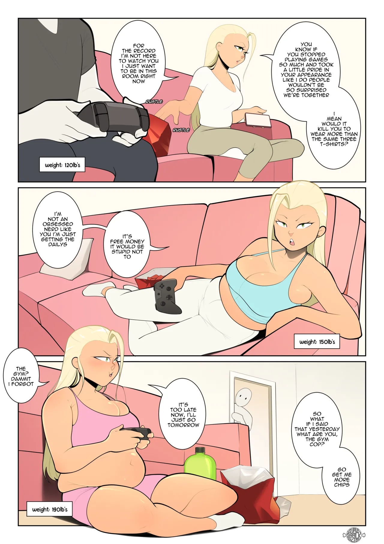 Gamer Girl Gain page 9 full