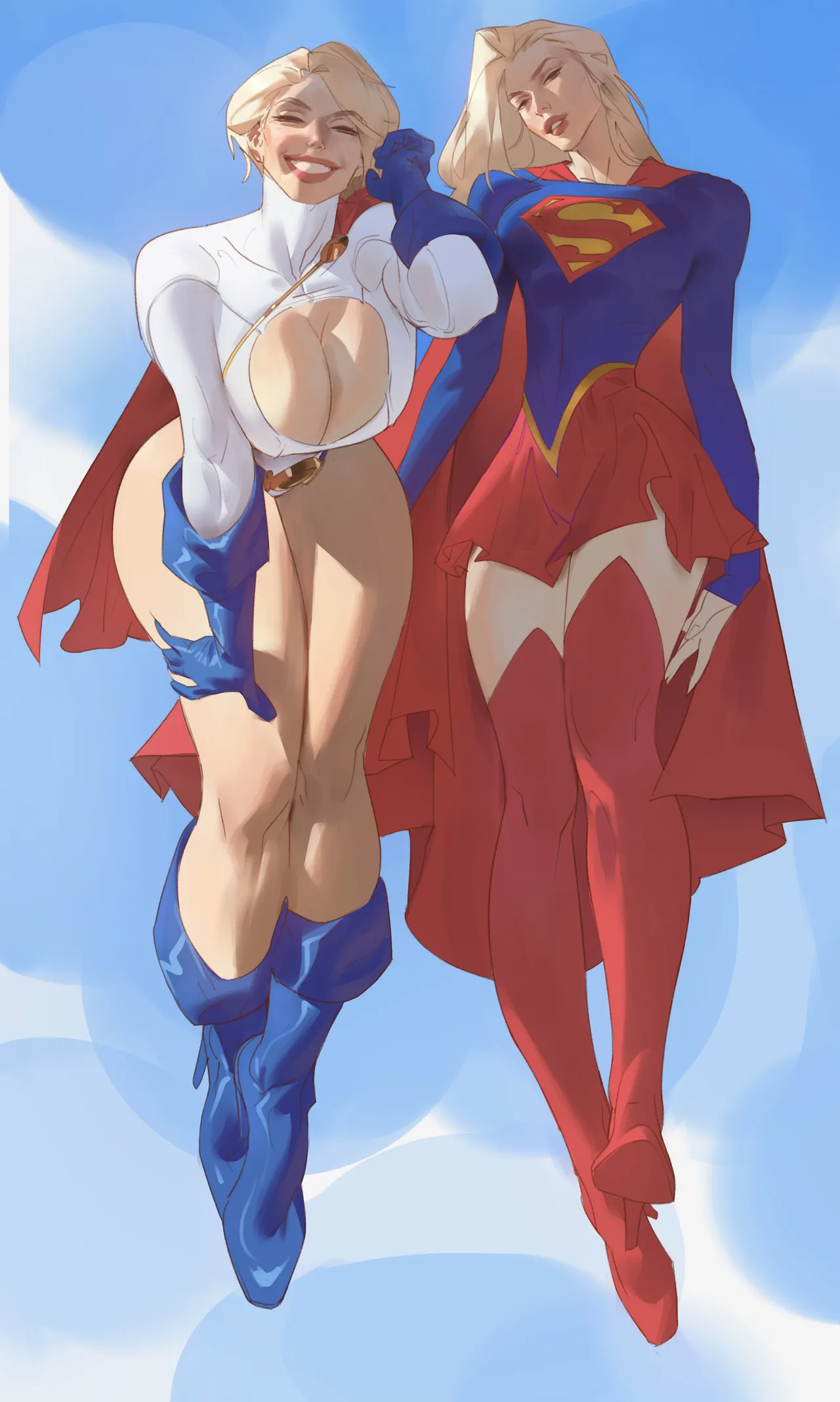 Power Girl & Supergirl Tag-team! page 5 full