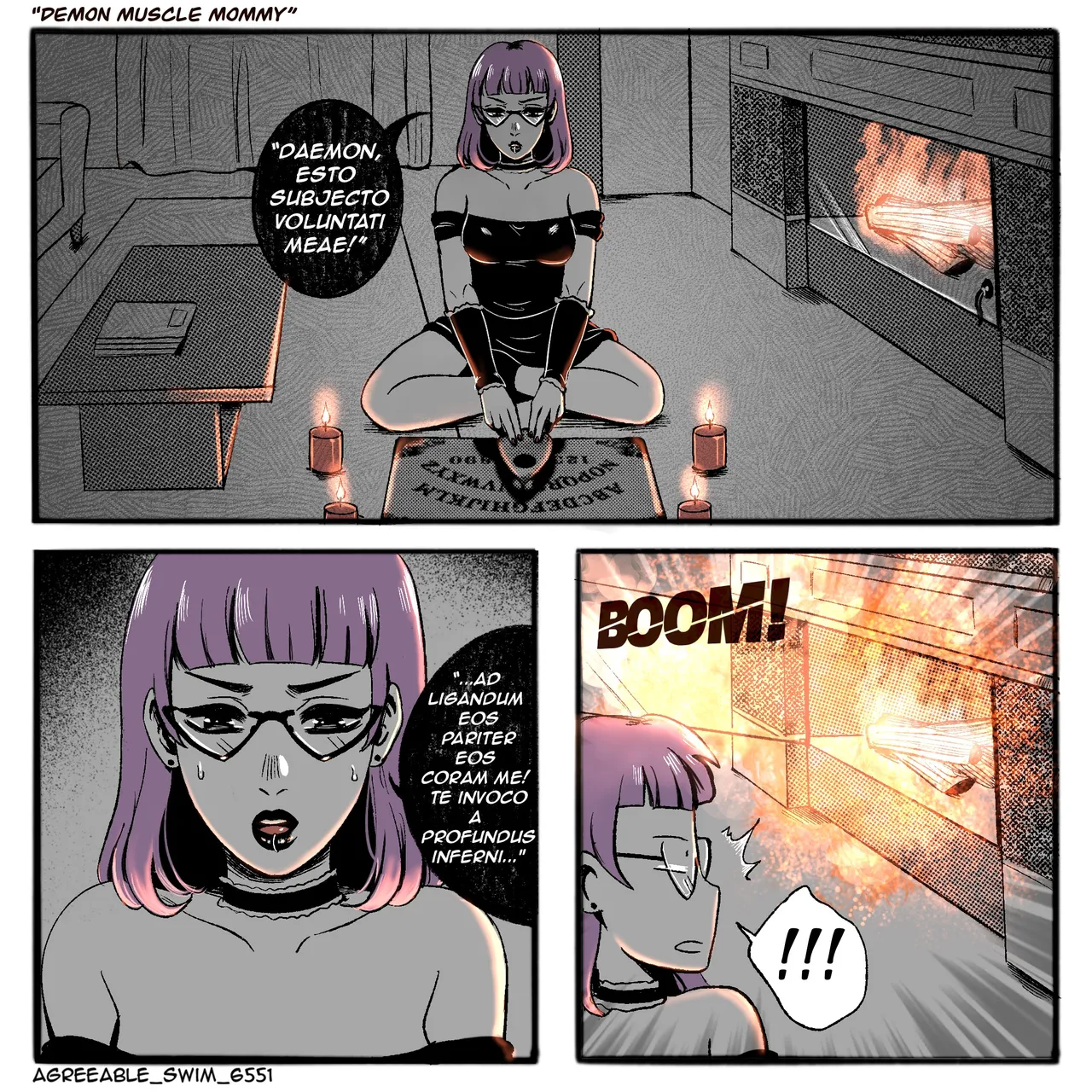 Demon Muscle Mommy page 1 full