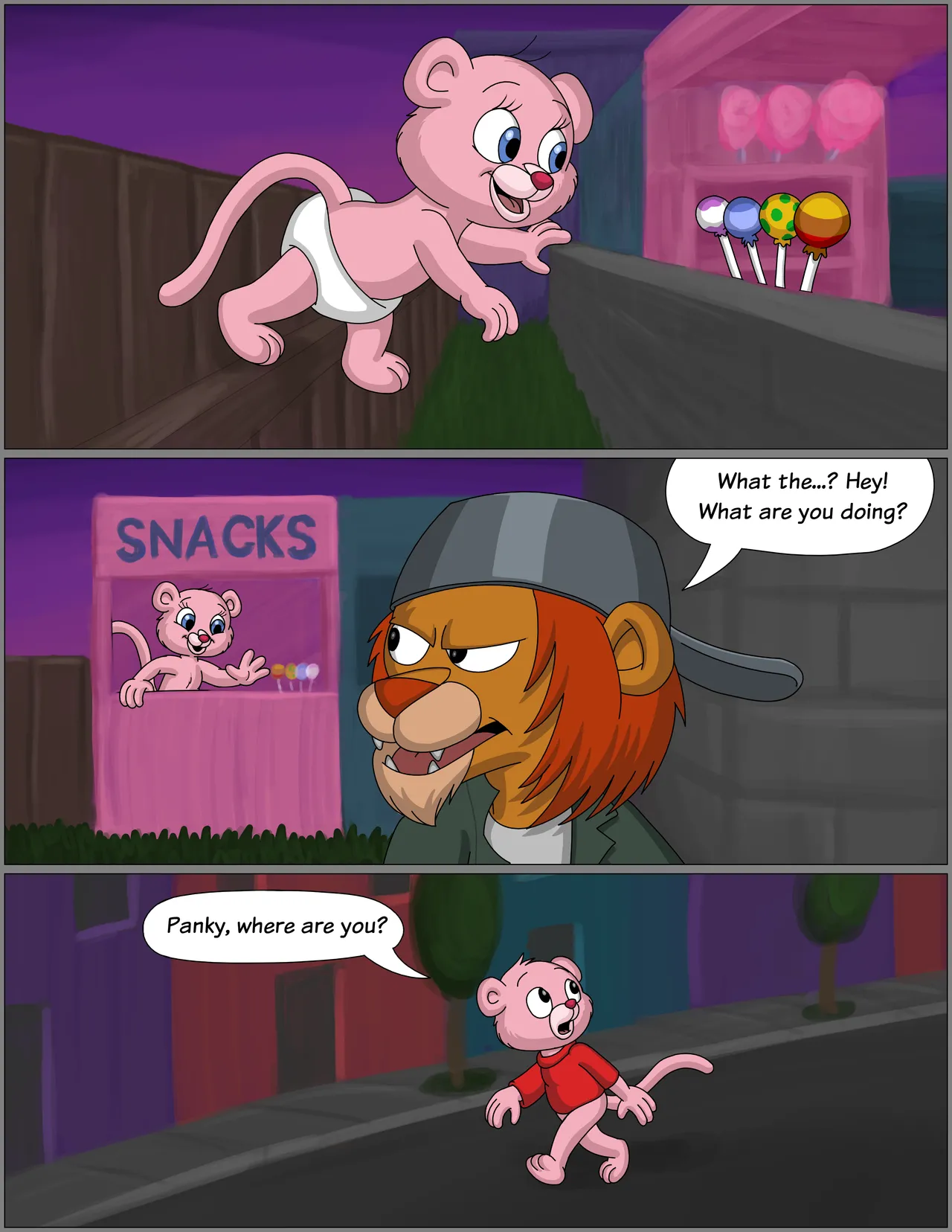 Pinky & Panky in: "Fair Play" page 4 full
