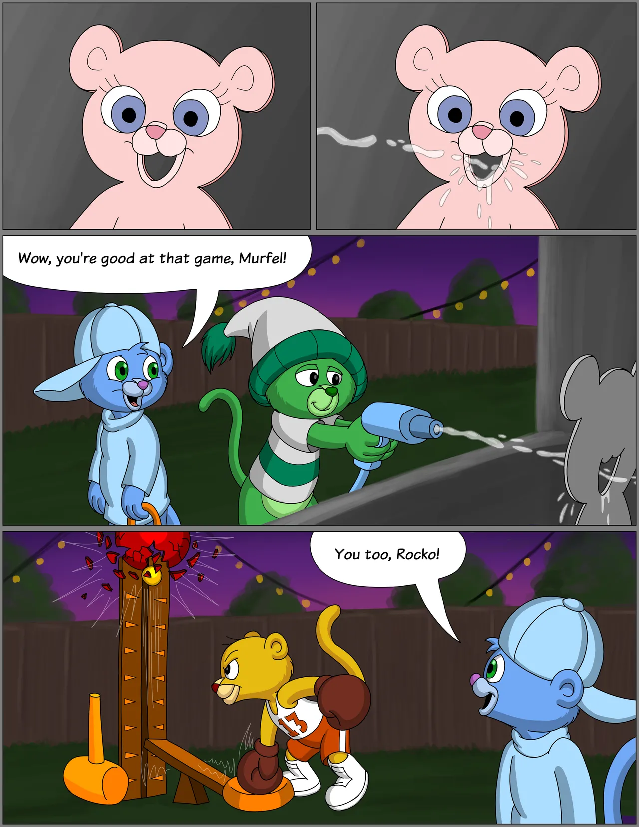 Pinky & Panky in: "Fair Play" page 6 full