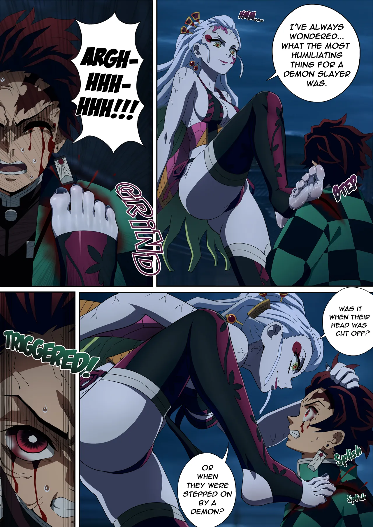 Daki’s Blood Demon Art：Trample （Part 1+Part 2 page 6 full