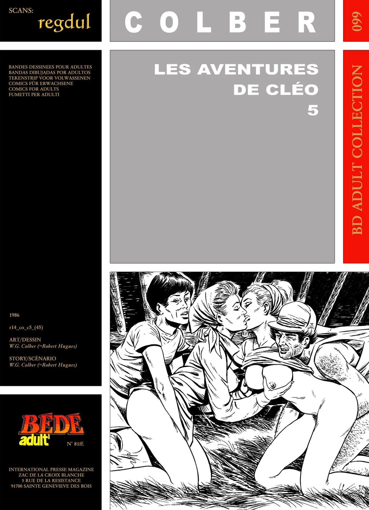 W. G. Colber  - Les aventures de Cléo #5 page 1 full