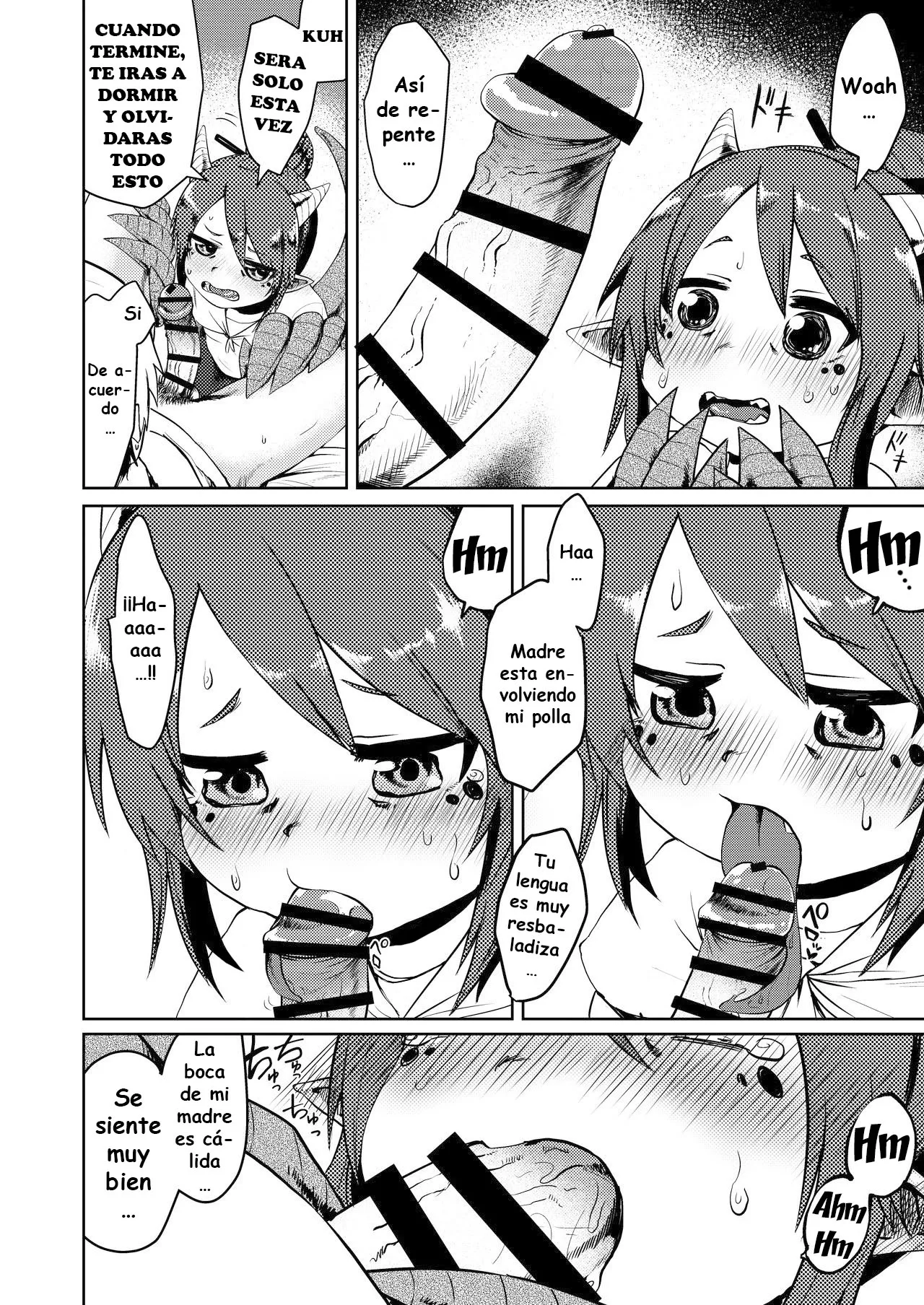 Ryuujin Kaa-san ga Suki SugiteA｜Me Gusta Demasiado mi Madre Dragón page 10 full