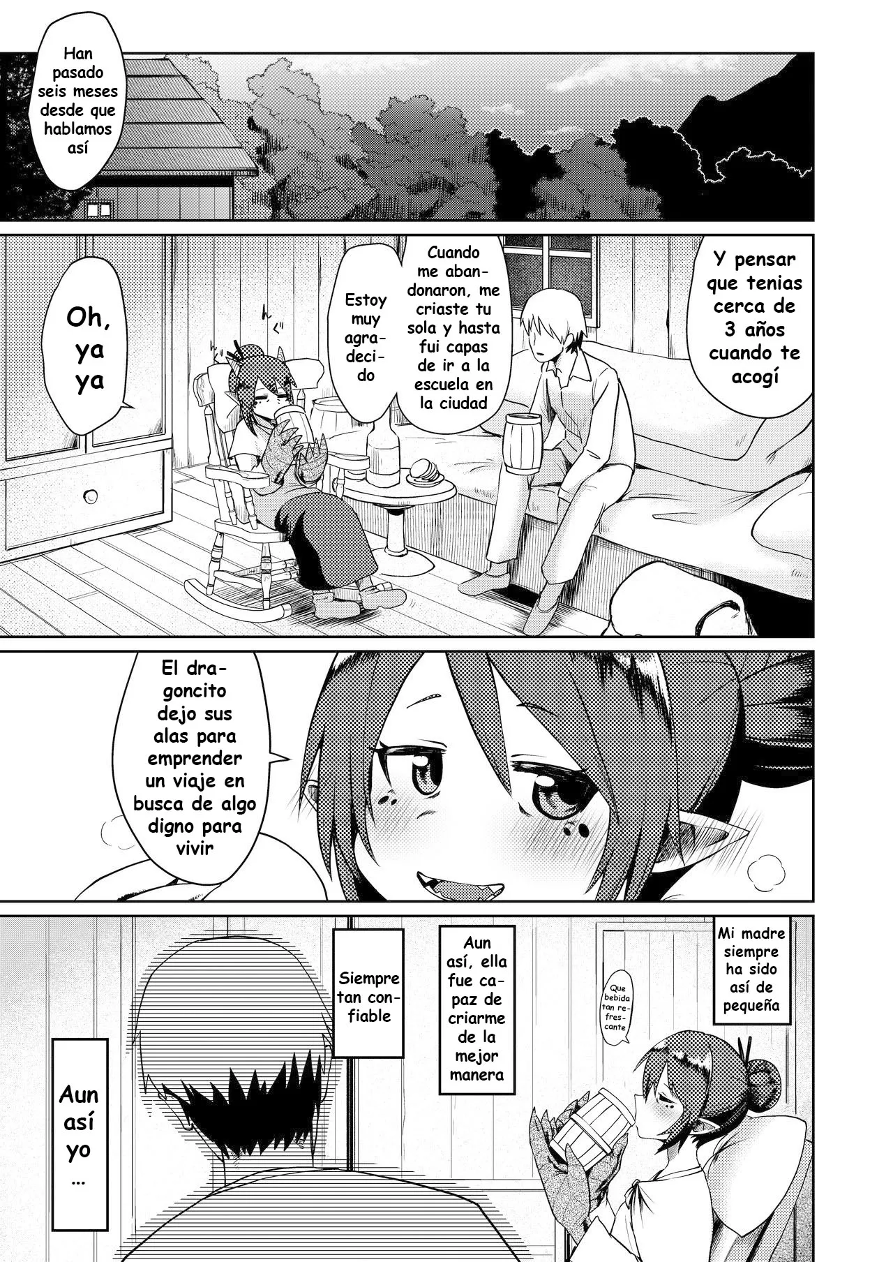 Ryuujin Kaa-san ga Suki SugiteA｜Me Gusta Demasiado mi Madre Dragón page 5 full