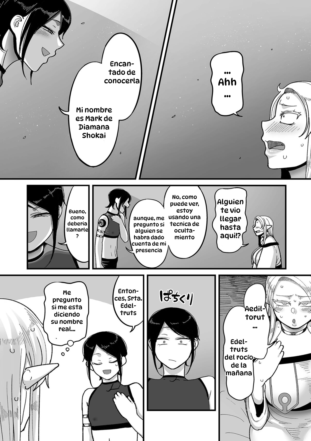 Genkai Jukujo Elf Senyou! Danshou Delivery Service!! 1｜¡¡Servicios Sexuales a Domicilio a Elfas Insatisfechas!! Capítulo 1 page 10 full