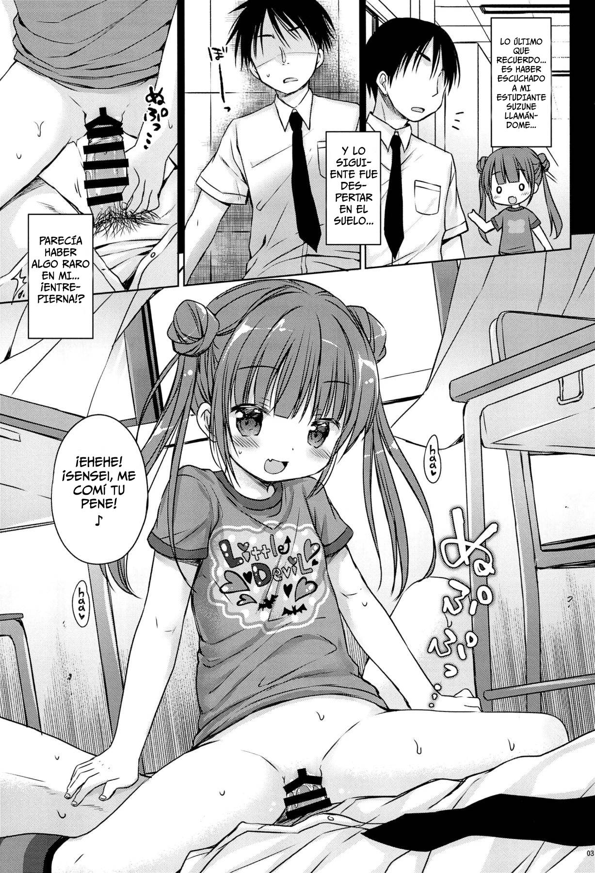 Loli Succubus no Oshokuji Time｜La Hora de Comer de la Loli Súcubo page 2 full