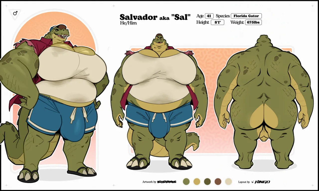 Sal the Gator page 1 full