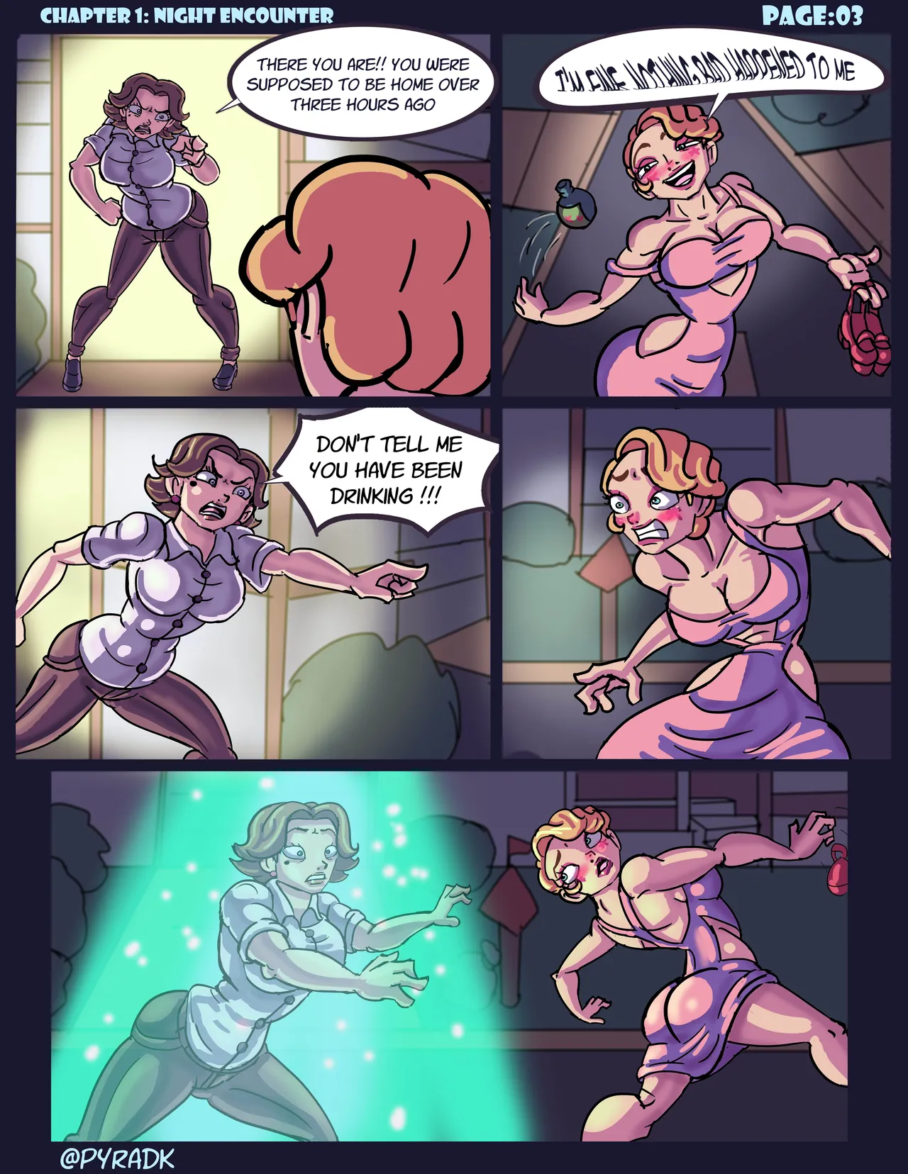 The Alien Pregnancy 1-4 page 3 full