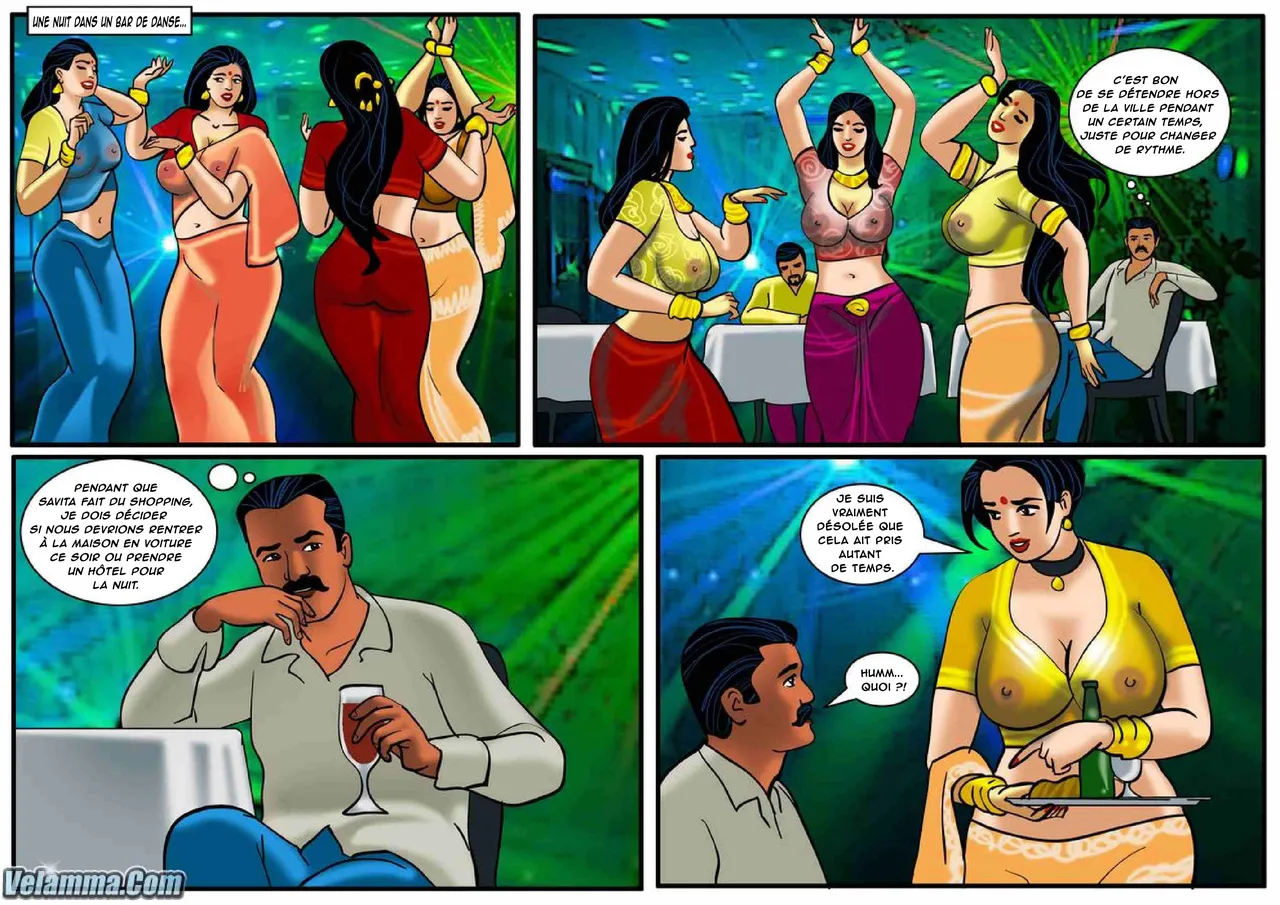 Velamma - 036- Savita Bhabhi et Velamma dans le même Comic page 2 full