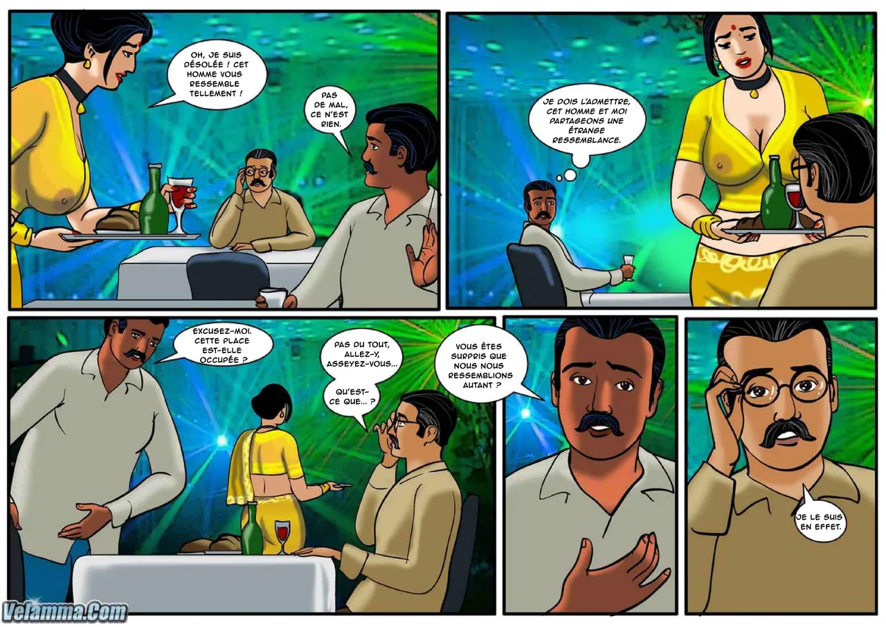 Velamma - 036- Savita Bhabhi et Velamma dans le même Comic page 4 full