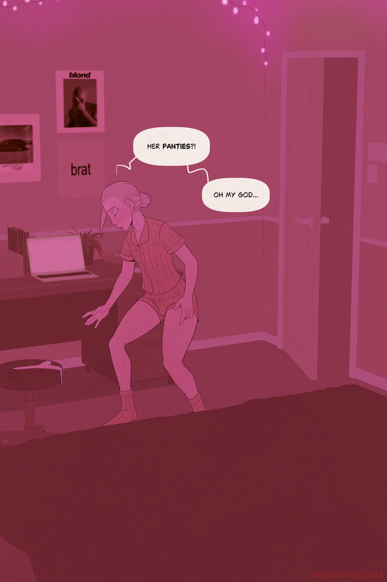 Skemantis - Tyler's sleepover -  part 1 page 4 full